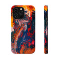 Heatcore X MagSafe iPhone Case – Abstract Art Design, Shockproof for iPhone 14–17 Pro & Pro Max