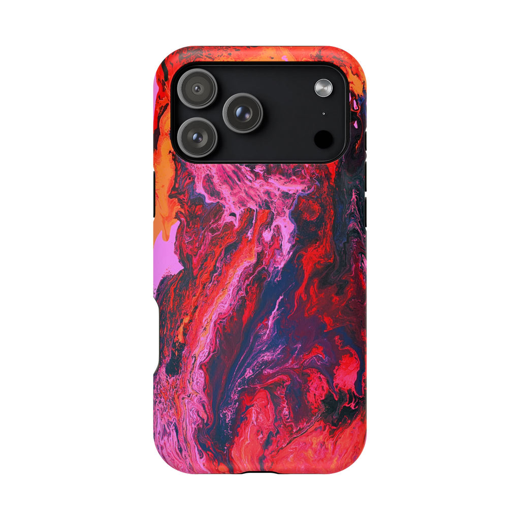 Ignition Core X MagSafe iPhone Case – Abstract Art Design, Shockproof for iPhone 14–17 Pro & Pro Max