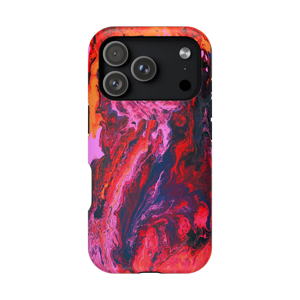 Ignition Core X MagSafe iPhone Case – Abstract Art Design, Shockproof for iPhone 14–17 Pro & Pro Max