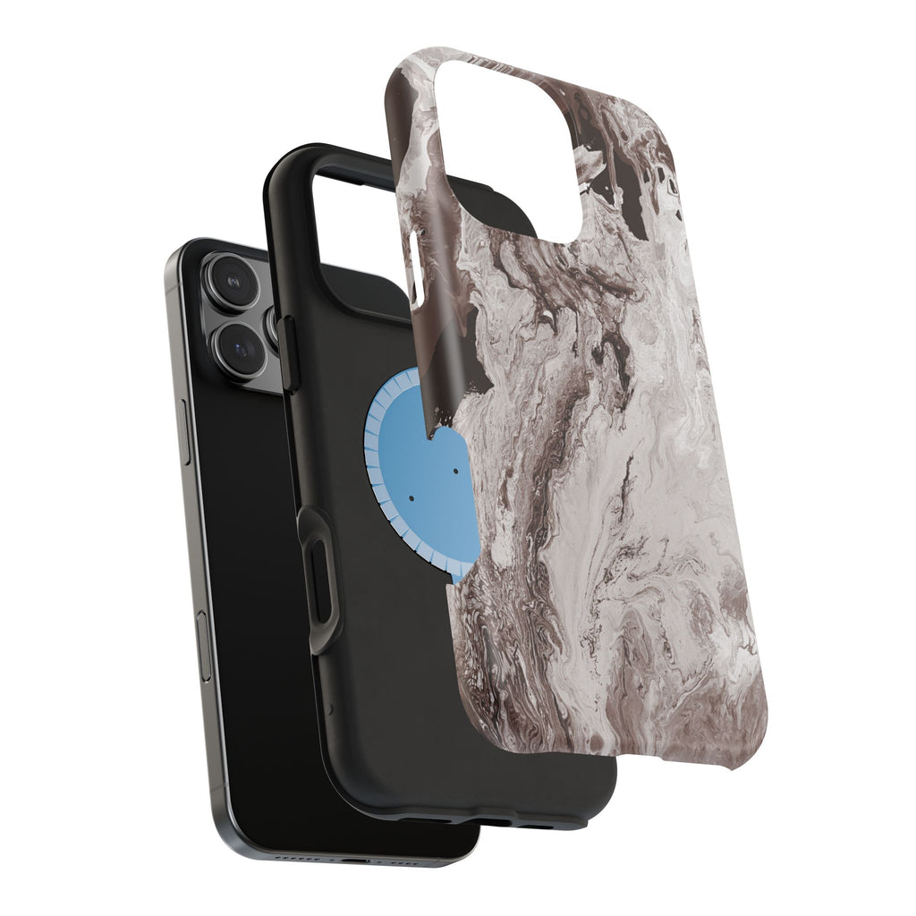 Darkmatter Core X MagSafe iPhone Case – Abstract Art Design, Shockproof for iPhone 14–17 Pro & Pro Max