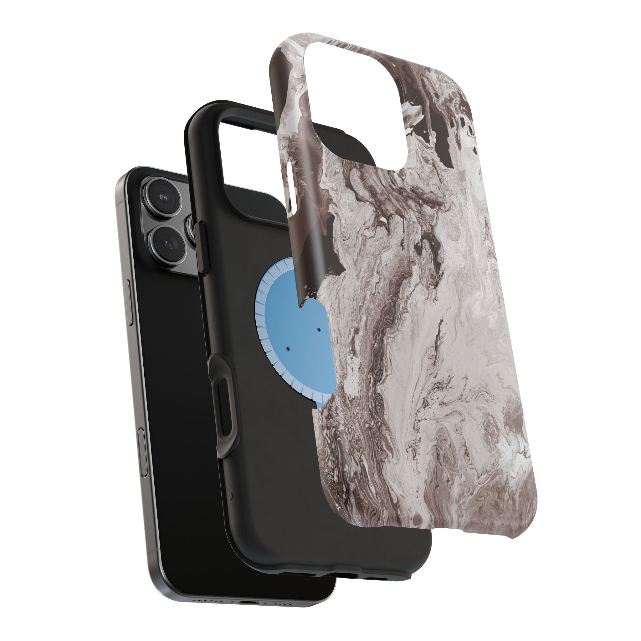 Darkmatter Core X MagSafe iPhone Case – Abstract Art Design, Shockproof for iPhone 14–17 Pro & Pro Max