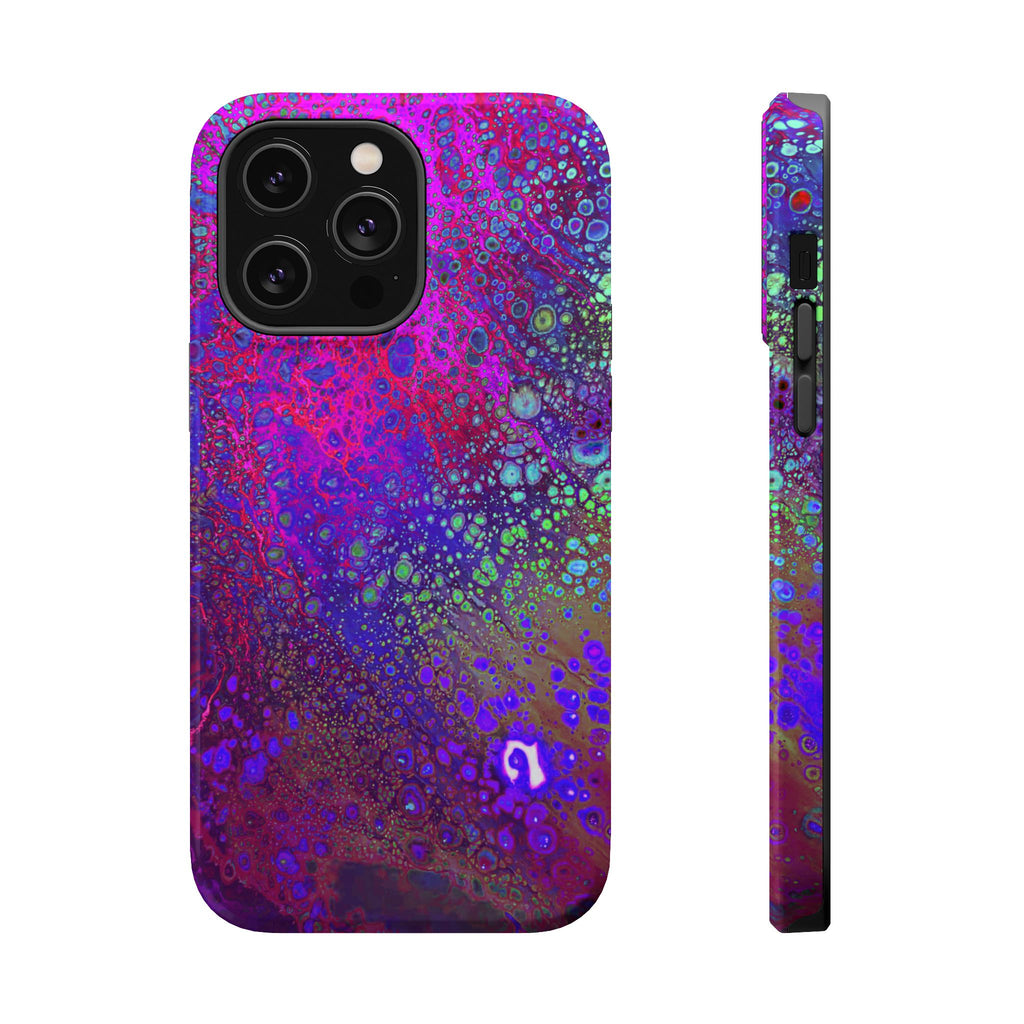 Infinity Reactor X MagSafe iPhone Case – Abstract Art Design, Shockproof for iPhone 14–17 Pro & Pro Max