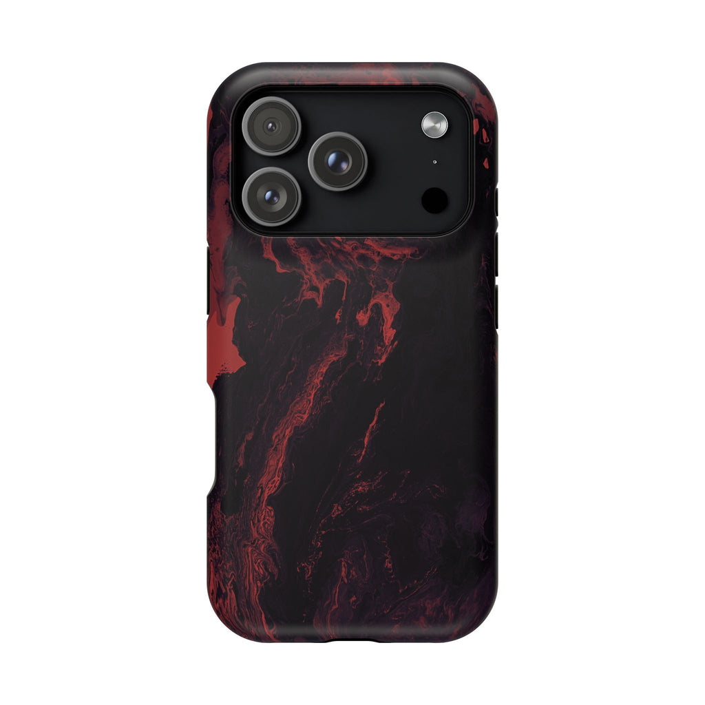 Abyss Reactor X MagSafe iPhone Case – Abstract Art Design, Shockproof for iPhone 14–17 Pro & Pro Max