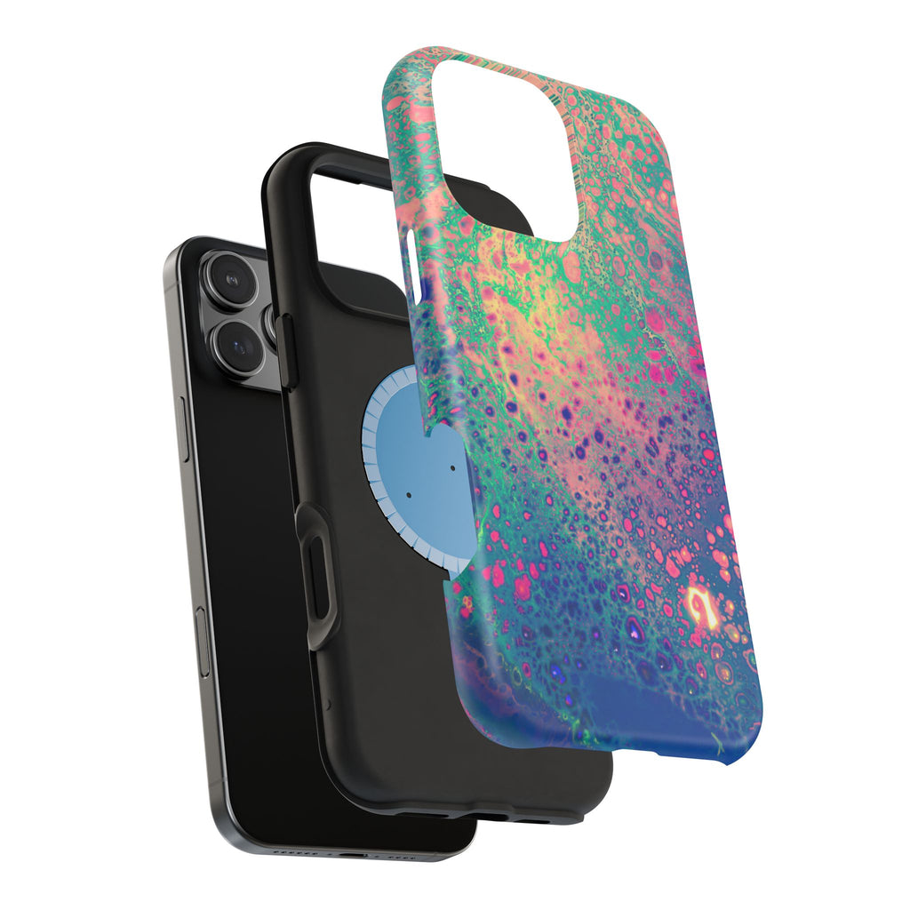 Dark Star MagSafe iPhone Case – Abstract Art Design, Shockproof for iPhone 14–17 Pro & Pro Max
