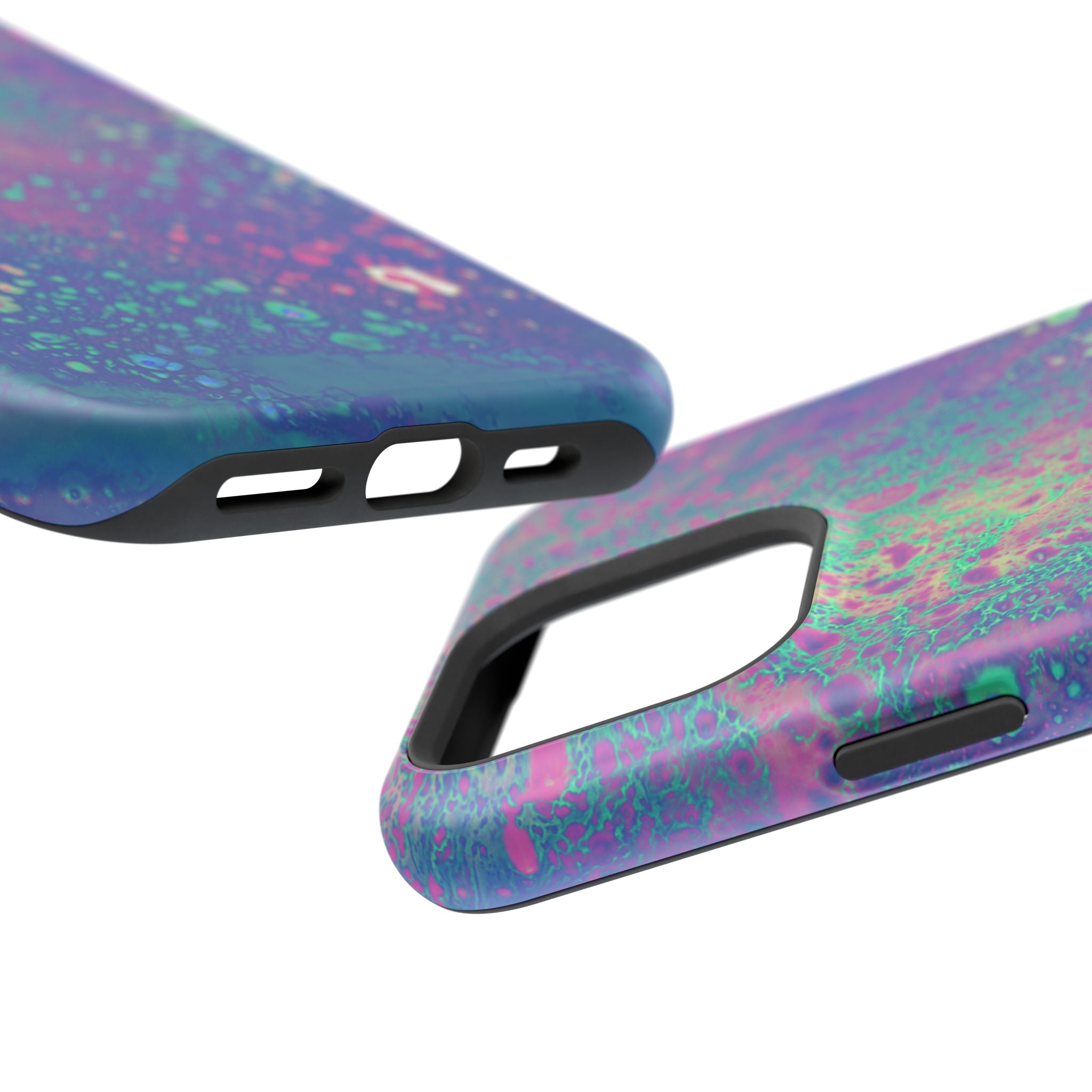 Universe Surge MagSafe iPhone Case – Abstract Art Design, Shockproof for iPhone 14–17 Pro & Pro Max