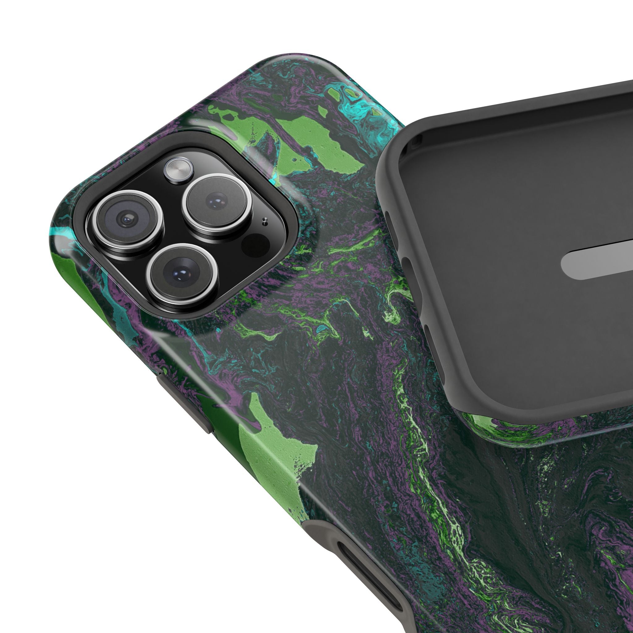 Phantom Surge X MagSafe iPhone Case – Abstract Art Design, Shockproof for iPhone 14–17 Pro & Pro Max