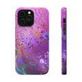 Cosmic Pulse MagSafe iPhone Case – Abstract Art Design, Shockproof for iPhone 14–17 Pro & Pro Max