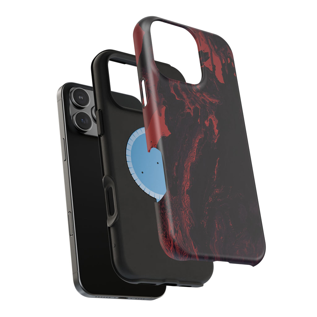 Abyss Reactor X MagSafe iPhone Case – Abstract Art Design, Shockproof for iPhone 14–17 Pro & Pro Max