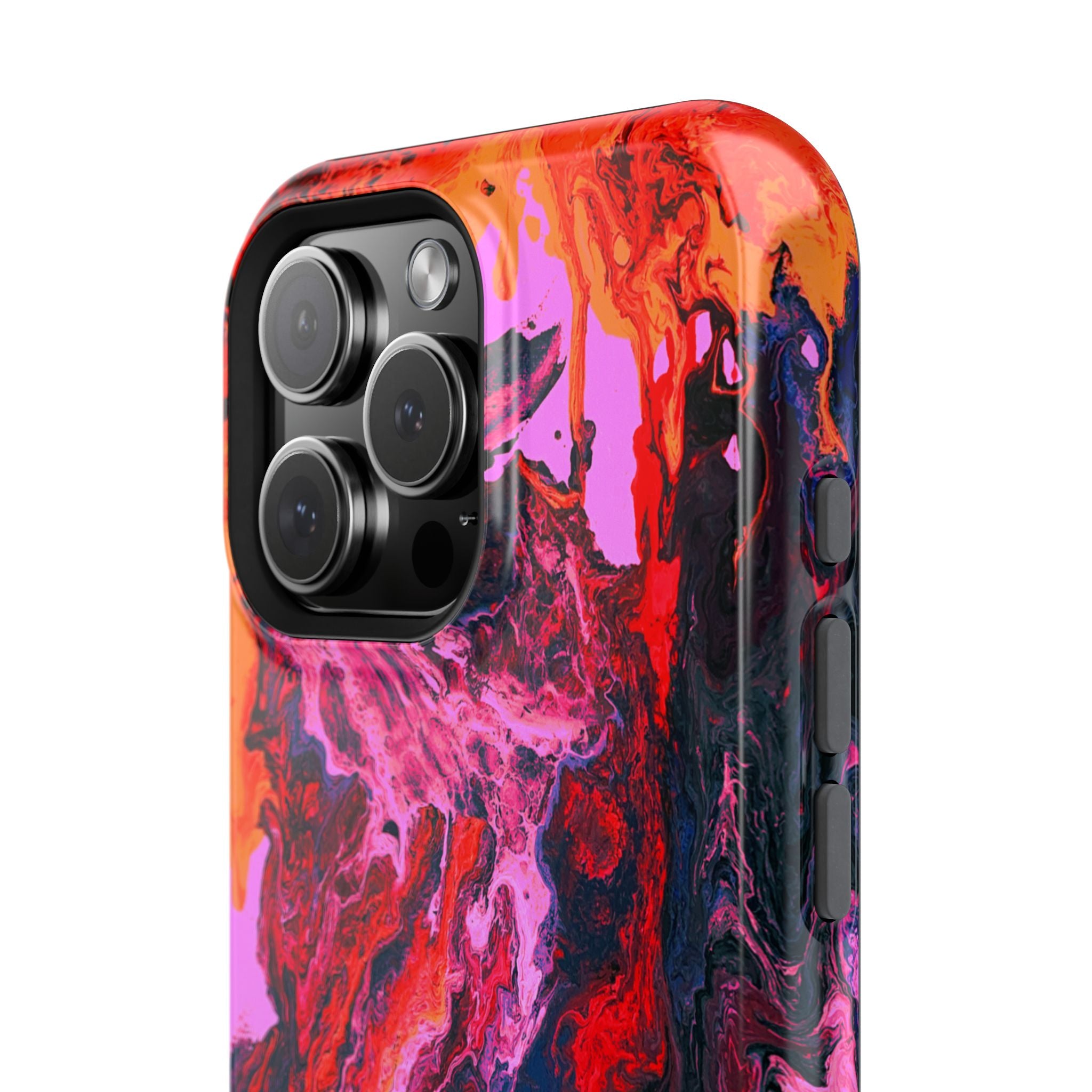 Ignition Core X MagSafe iPhone Case – Abstract Art Design, Shockproof for iPhone 14–17 Pro & Pro Max