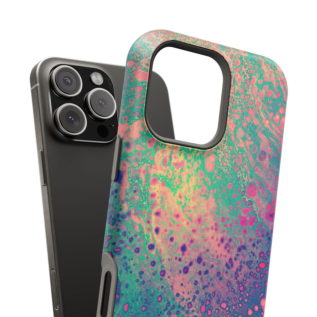 Dark Star MagSafe iPhone Case – Abstract Art Design, Shockproof for iPhone 14–17 Pro & Pro Max