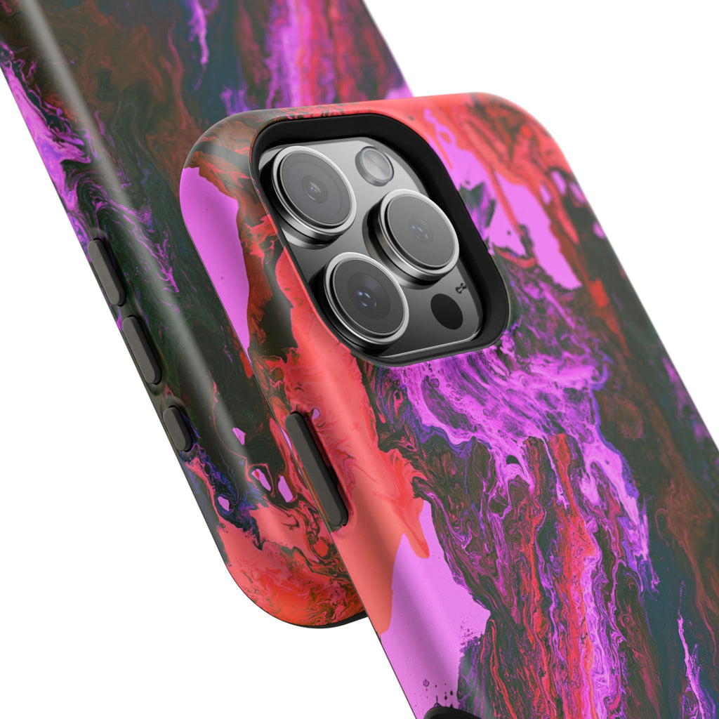 Petal Overdrive X MagSafe iPhone Case – Abstract Art Design, Shockproof for iPhone 14–17 Pro & Pro Max