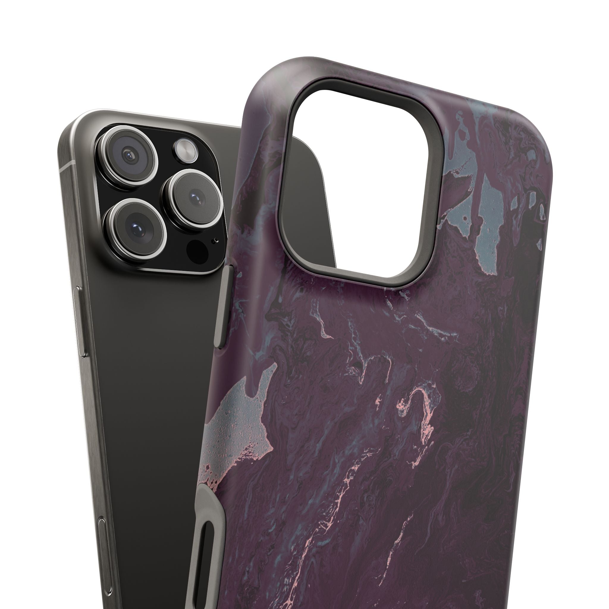 Nightcore X MagSafe iPhone Case – Abstract Art Design, Shockproof for iPhone 14–17 Pro & Pro Max