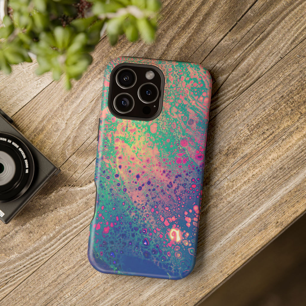 Dark Star MagSafe iPhone Case – Abstract Art Design, Shockproof for iPhone 14–17 Pro & Pro Max