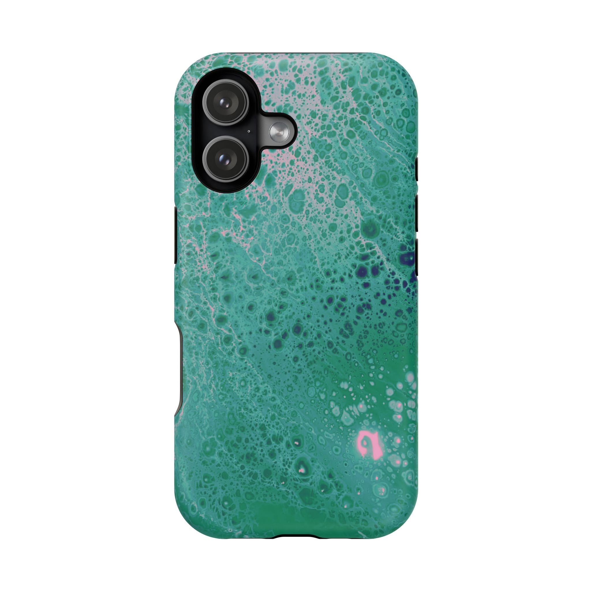 Liquid Harmony MagSafe iPhone Case – Abstract Art Design, Shockproof for iPhone 14–17 Pro & Pro Max