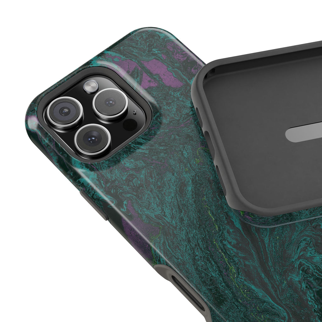 Void Overdrive X MagSafe iPhone Case – Abstract Art Design, Shockproof for iPhone 14–17 Pro & Pro Max