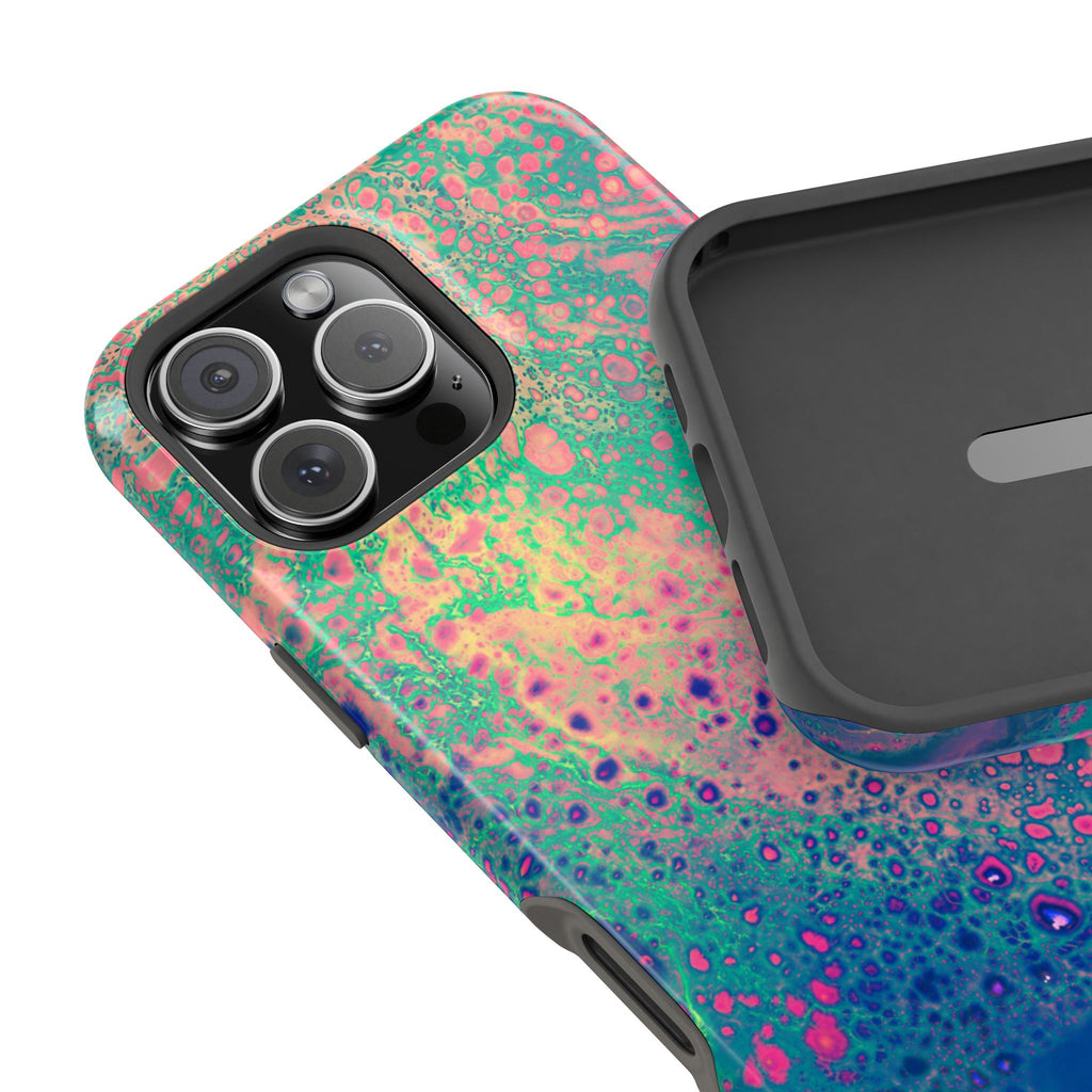 Dark Star MagSafe iPhone Case – Abstract Art Design, Shockproof for iPhone 14–17 Pro & Pro Max