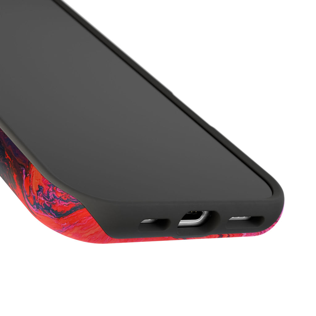 Ignition Core X MagSafe iPhone Case – Abstract Art Design, Shockproof for iPhone 14–17 Pro & Pro Max