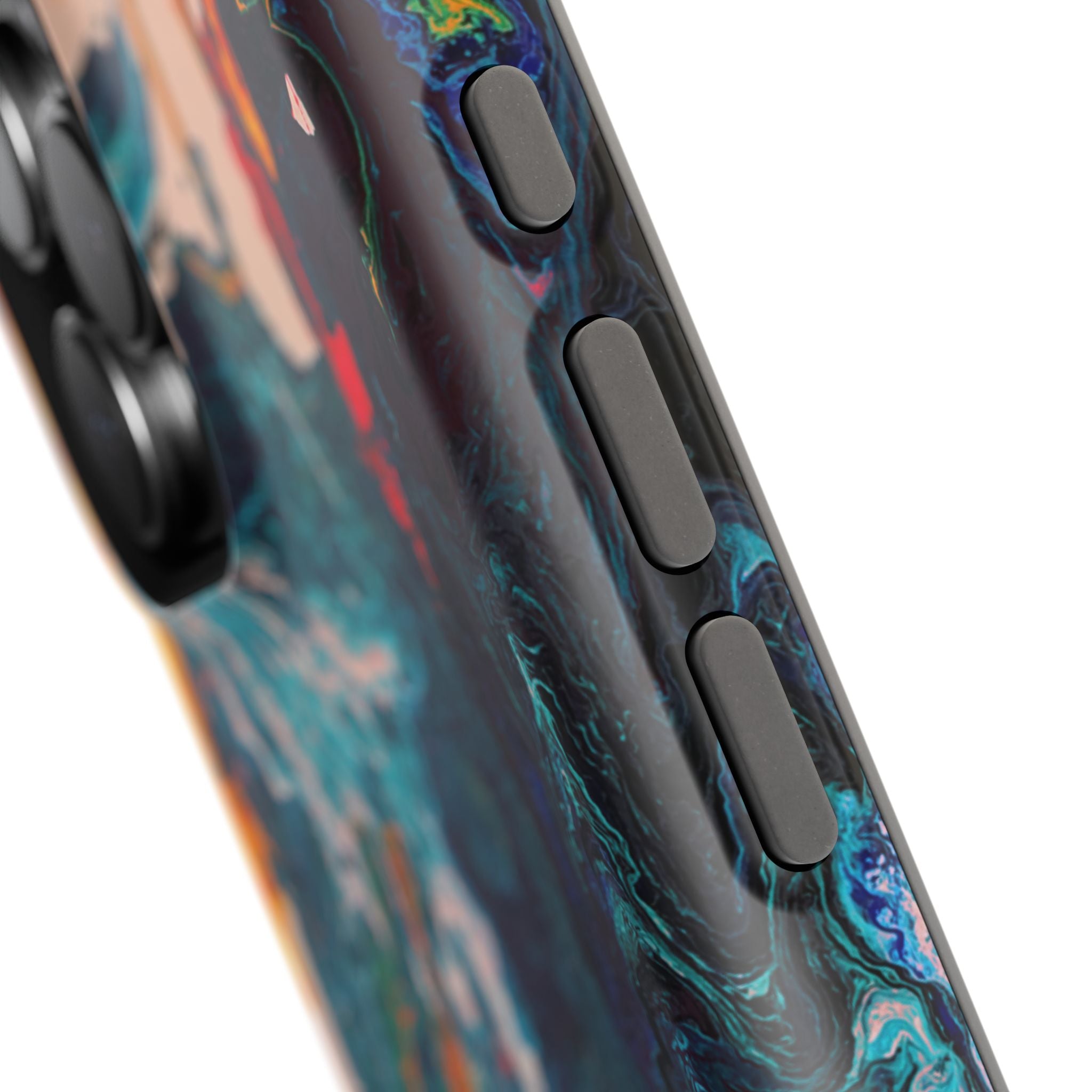 Deepcore Flow X MagSafe iPhone Case – Abstract Art Design, Shockproof for iPhone 14–17 Pro & Pro Max
