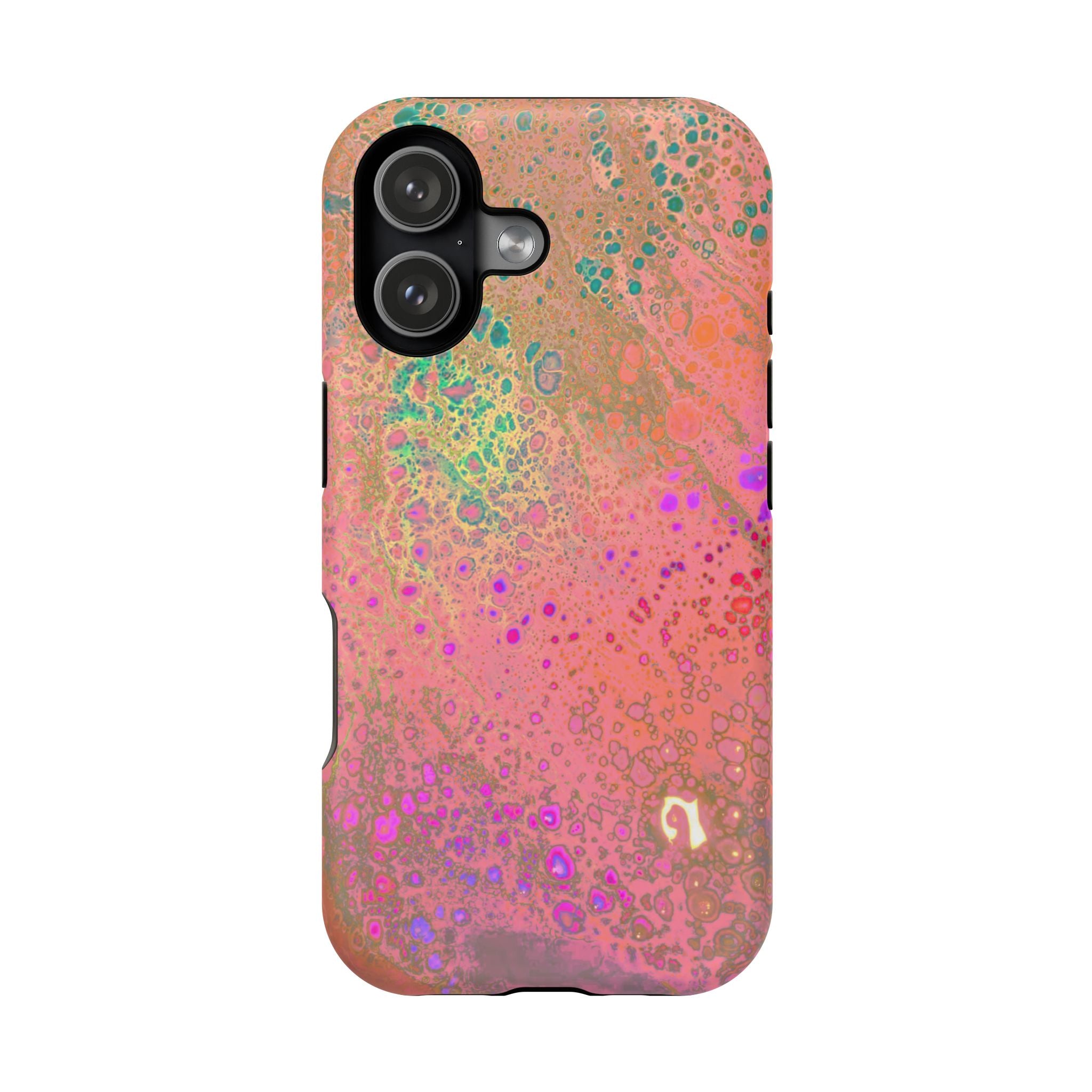 Hypernova Flow MagSafe iPhone Case – Abstract Art Design, Shockproof for iPhone 14–17 Pro & Pro Max