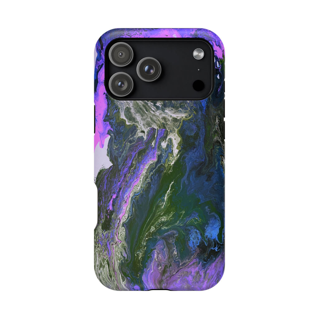 Astro Core X MagSafe iPhone Case – Abstract Art Design, Shockproof for iPhone 14–17 Pro & Pro Max