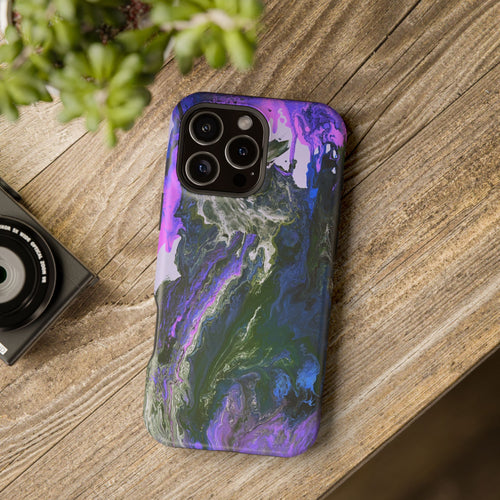 Astro Core X MagSafe iPhone Case – Abstract Art Design, Shockproof for iPhone 14–17 Pro & Pro Max