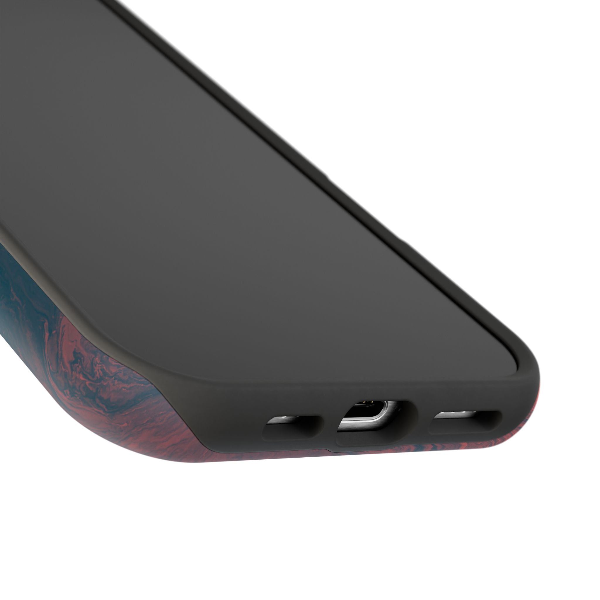 Eclipse Collapse X MagSafe iPhone Case – Abstract Art Design, Shockproof for iPhone 14–17 Pro & Pro Max