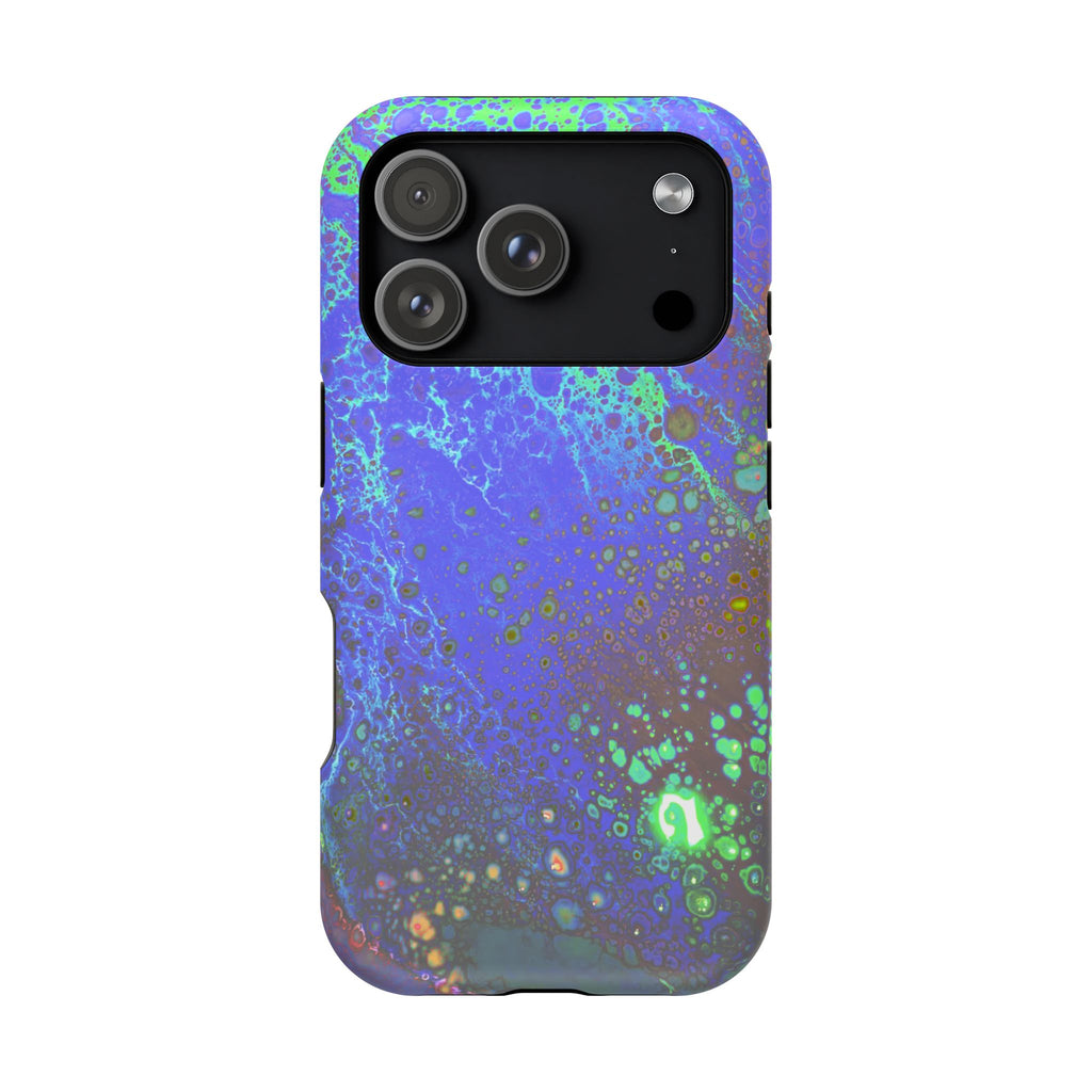 Phantom Core MagSafe iPhone Case – Abstract Art Design, Shockproof for iPhone 14–17 Pro & Pro Max