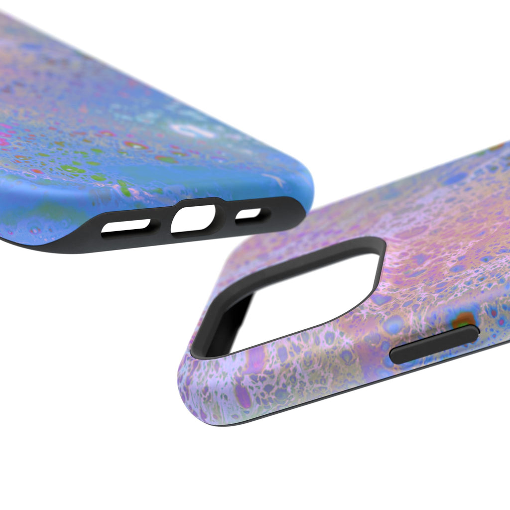 Frozen Vein MagSafe iPhone Case – Abstract Art Design, Shockproof for iPhone 14–17 Pro & Pro Max
