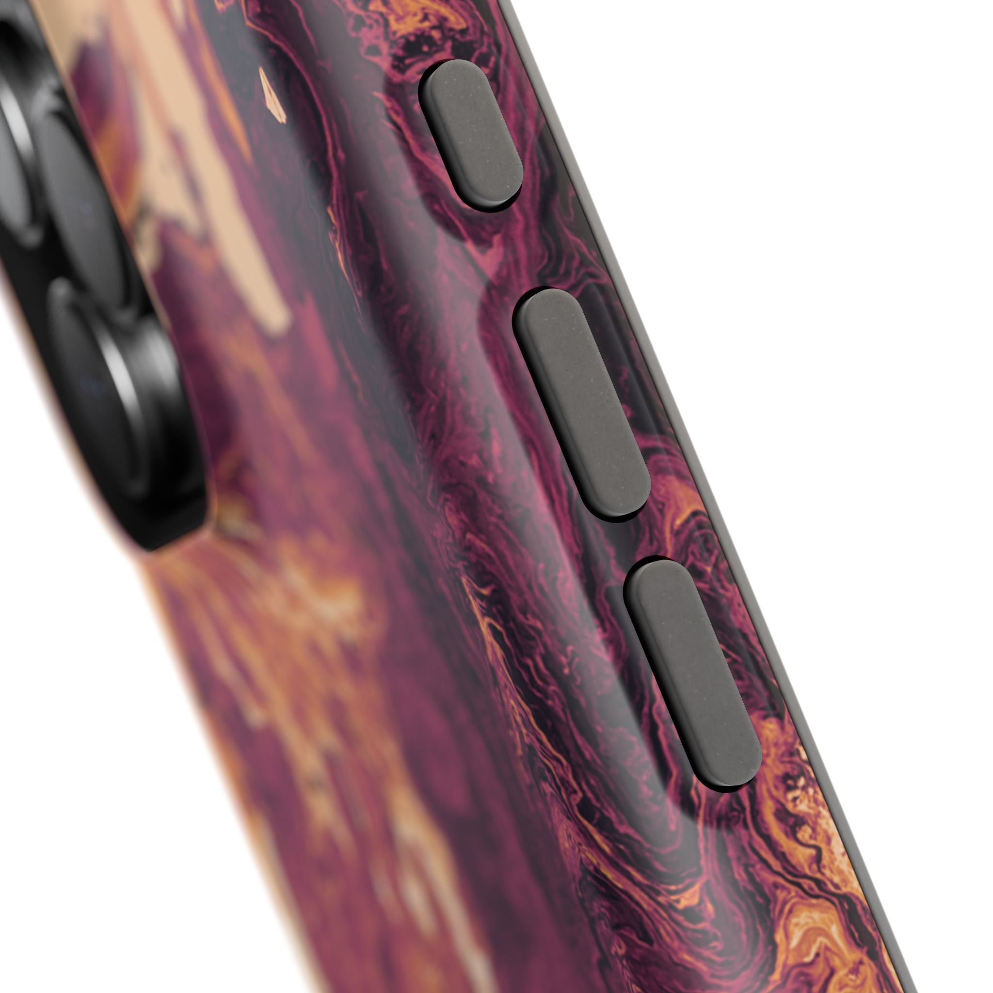Sunburst Collapse X MagSafe iPhone Case – Abstract Art Design, Shockproof for iPhone 14–17 Pro & Pro Max