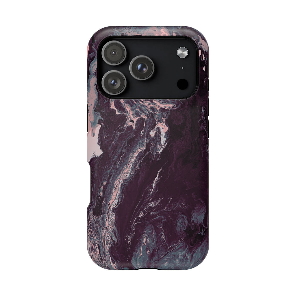 Eclipse Reactor X MagSafe iPhone Case – Abstract Art Design, Shockproof for iPhone 14–17 Pro & Pro Max