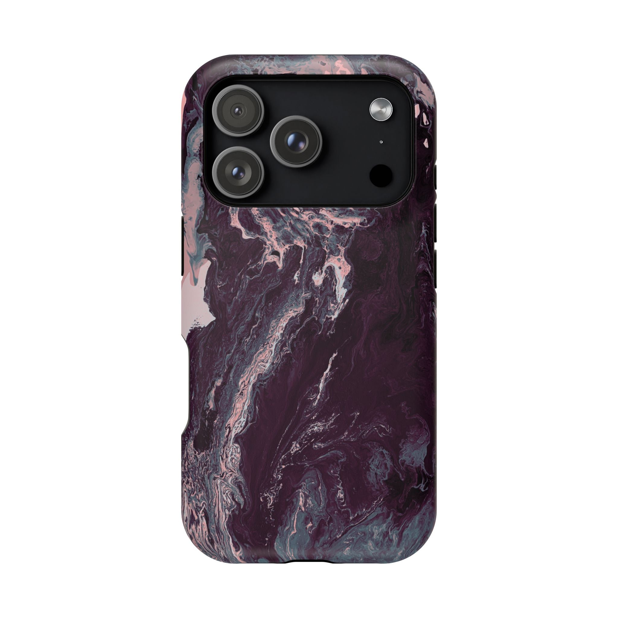 Eclipse Reactor X MagSafe iPhone Case – Abstract Art Design, Shockproof for iPhone 14–17 Pro & Pro Max