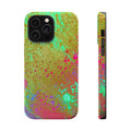 Orbit Pulse MagSafe iPhone Case – Abstract Art Design, Shockproof for iPhone 14–17 Pro & Pro Max