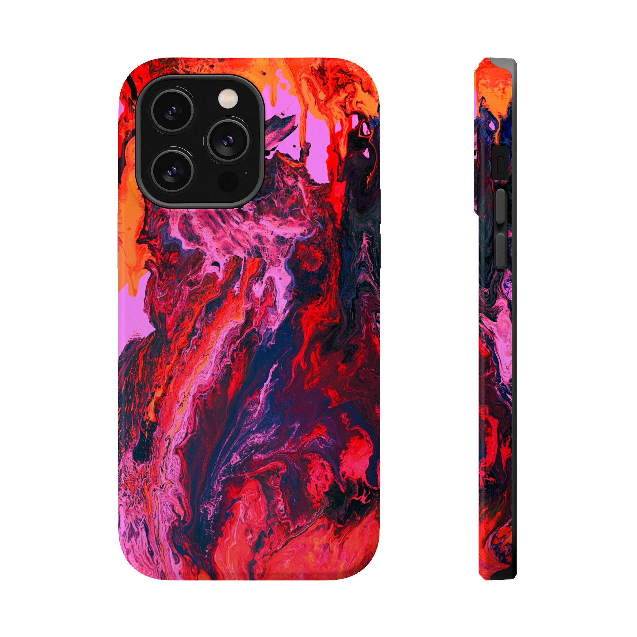 Ignition Core X MagSafe iPhone Case – Abstract Art Design, Shockproof for iPhone 14–17 Pro & Pro Max