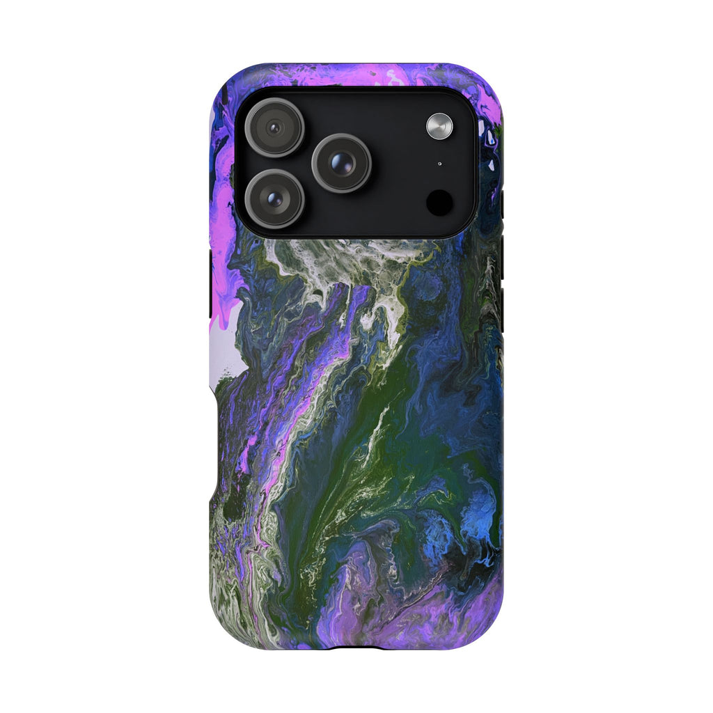 Astro Core X MagSafe iPhone Case – Abstract Art Design, Shockproof for iPhone 14–17 Pro & Pro Max