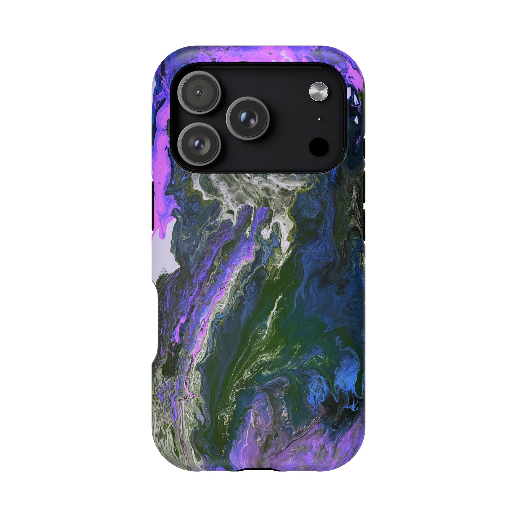 Astro Core X MagSafe iPhone Case – Abstract Art Design, Shockproof for iPhone 14–17 Pro & Pro Max