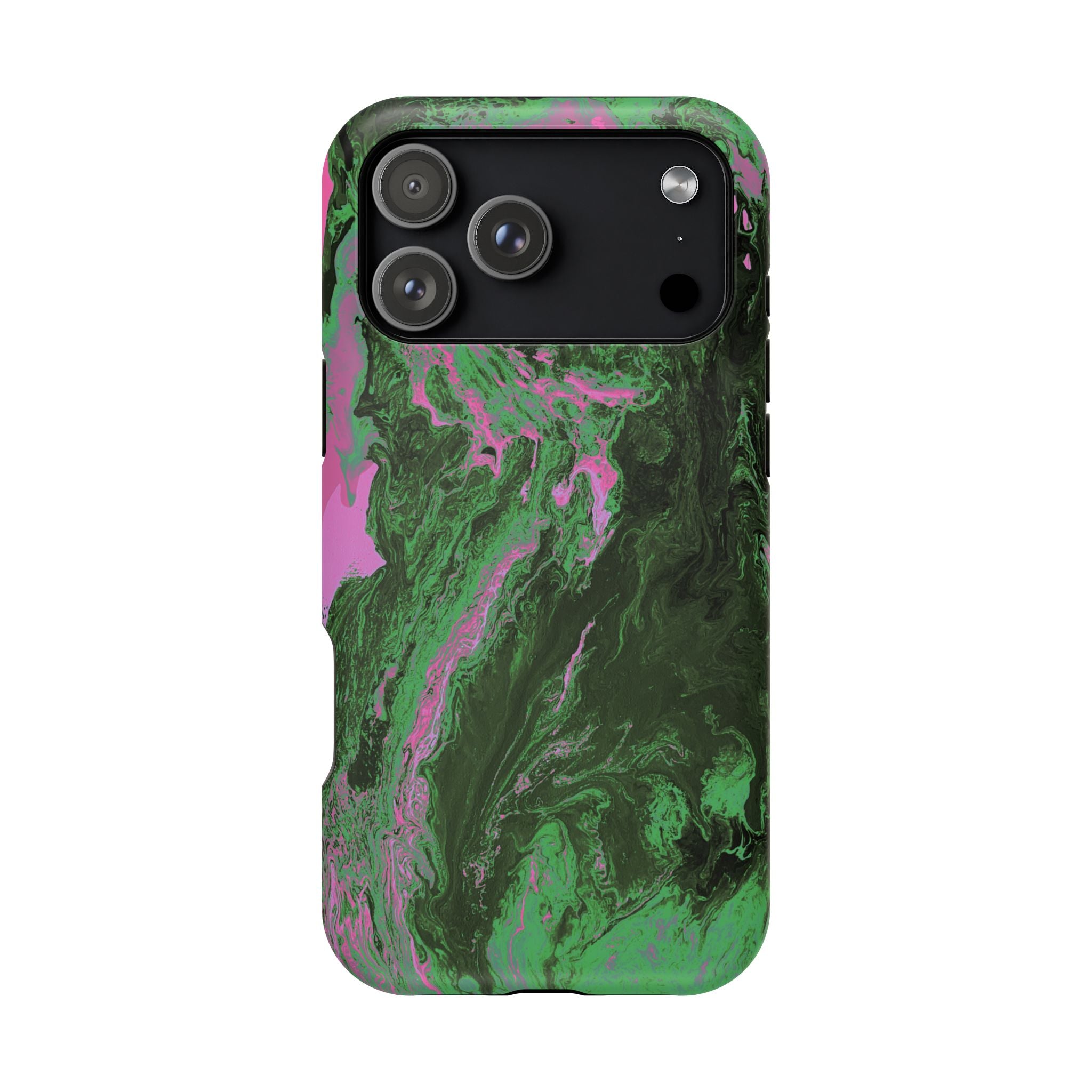 Oblivion Flow X MagSafe iPhone Case – Abstract Art Design, Shockproof for iPhone 14–17 Pro & Pro Max