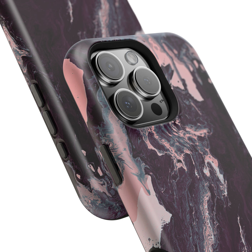 Eclipse Reactor X MagSafe iPhone Case – Abstract Art Design, Shockproof for iPhone 14–17 Pro & Pro Max