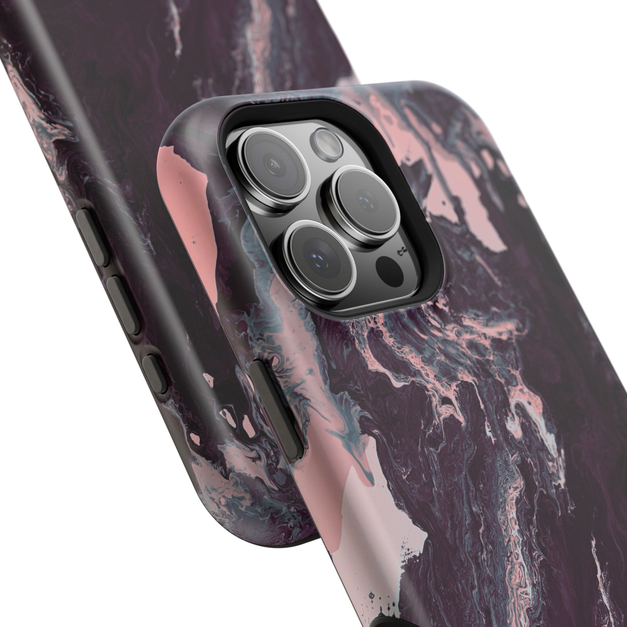 Eclipse Reactor X MagSafe iPhone Case – Abstract Art Design, Shockproof for iPhone 14–17 Pro & Pro Max