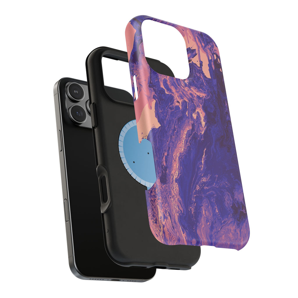 Void Nebula Collapse X MagSafe iPhone Case – Abstract Art Design, Shockproof for iPhone 14–17 Pro & Pro Max