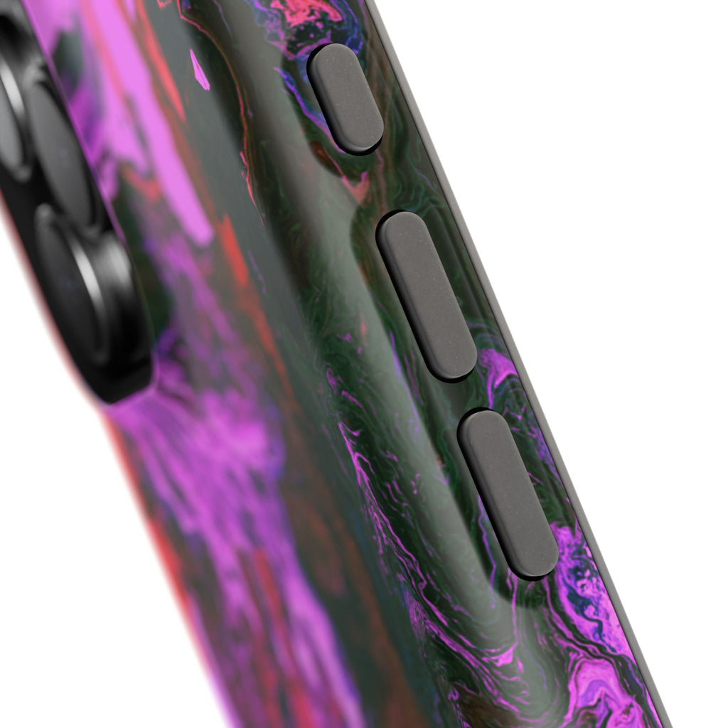 Petal Overdrive X MagSafe iPhone Case – Abstract Art Design, Shockproof for iPhone 14–17 Pro & Pro Max
