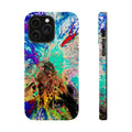 Spectrum Collapse MagSafe iPhone Case – Abstract Art Design, Shockproof for iPhone 14–17 Pro & Pro Max