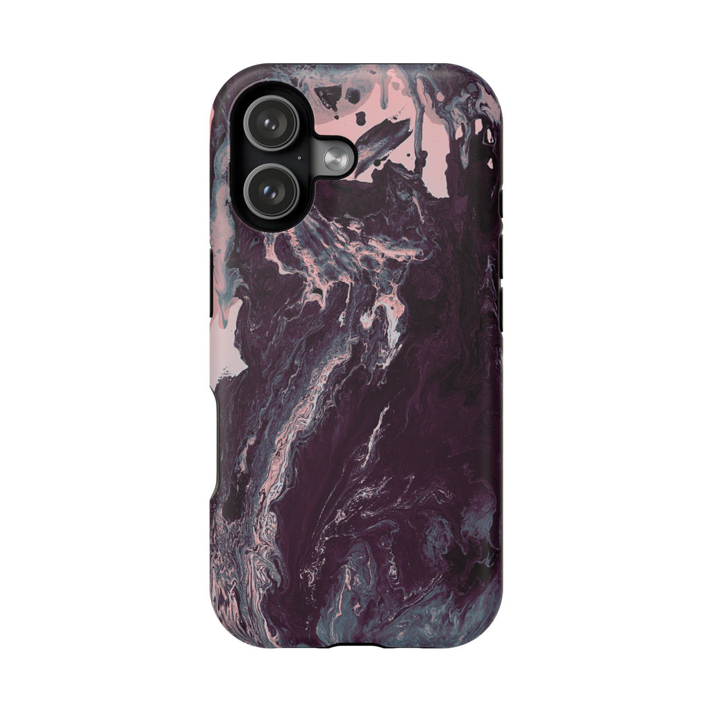 Eclipse Reactor X MagSafe iPhone Case – Abstract Art Design, Shockproof for iPhone 14–17 Pro & Pro Max