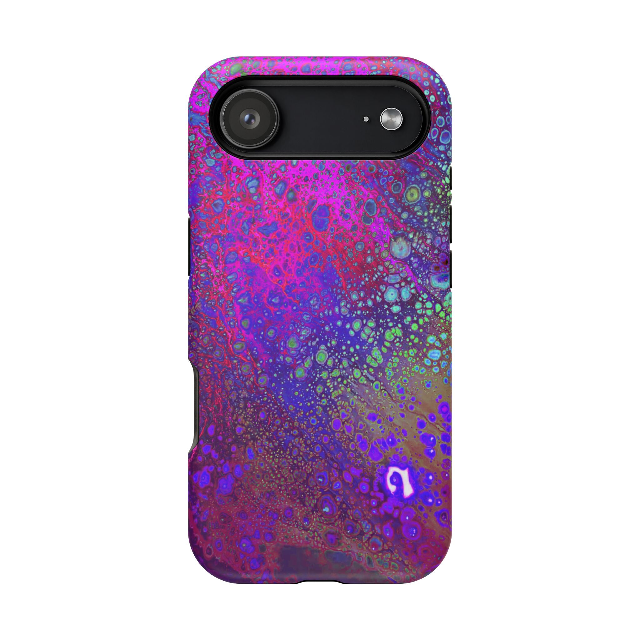 Infinity Reactor X MagSafe iPhone Case – Abstract Art Design, Shockproof for iPhone 14–17 Pro & Pro Max