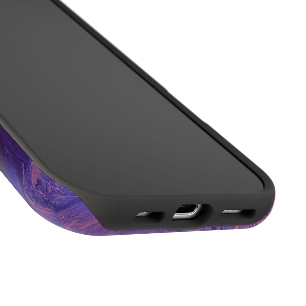 Void Nebula Collapse X MagSafe iPhone Case – Abstract Art Design, Shockproof for iPhone 14–17 Pro & Pro Max
