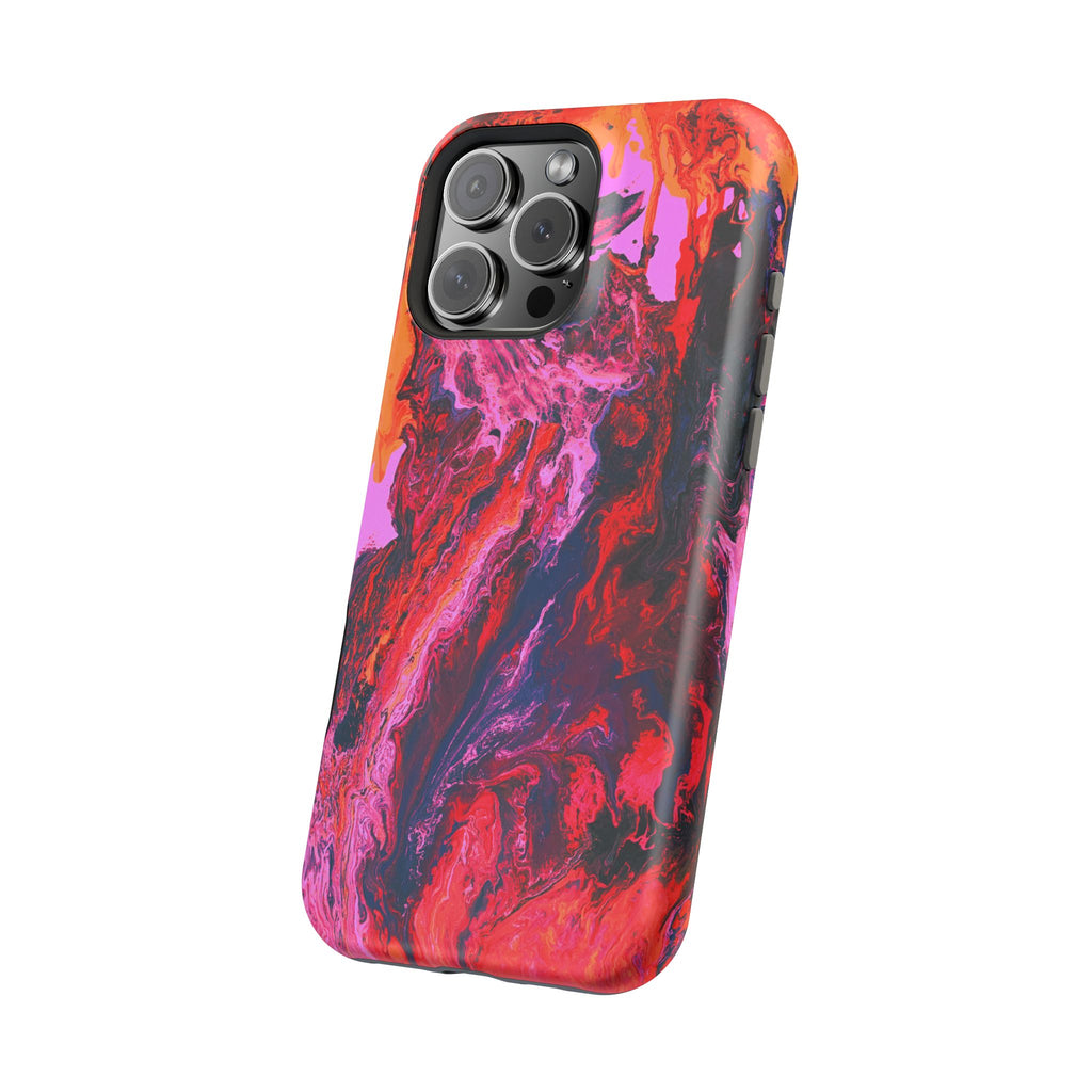 Ignition Core X MagSafe iPhone Case – Abstract Art Design, Shockproof for iPhone 14–17 Pro & Pro Max