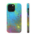 Dream Bloom MagSafe iPhone Case – Abstract Art Design, Shockproof for iPhone 14–17 Pro & Pro Max